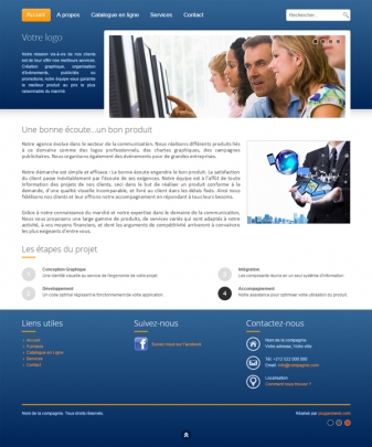 site internet informatique mailing hébergement entreprise