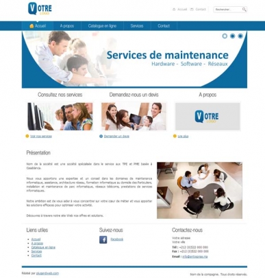 site internet professionnel entreprise