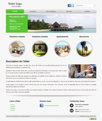 Site web Voyage et évasion