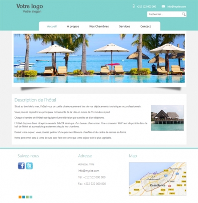 Site web Voyages et découverte