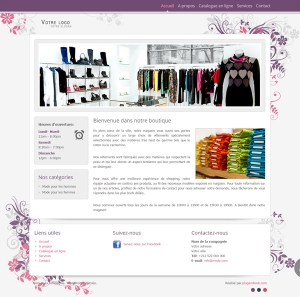site internet professionnel produits cosmétiques beauté soins