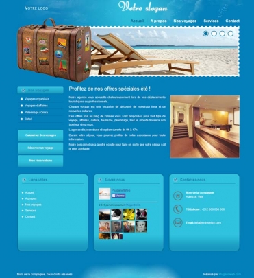 Site web internet Hotel  voyage  séjour professionel