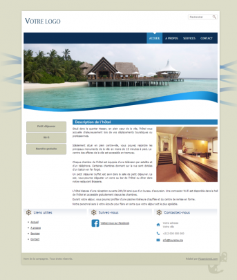 Site web internet séjour Hotel tourisme Dynamique