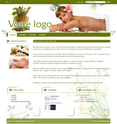 site internet en ligne Soin et bien être