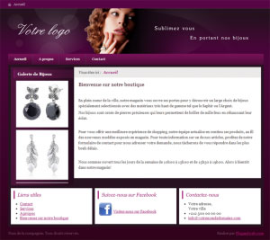 site web professionnel bijouterie pas cher bijoux en ligne