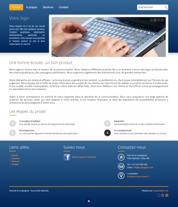 site web  internet dynamique informatique hébergement création site web