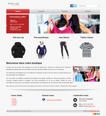 site internet Vêtements, chaussures et accessoires | Site de vente en ligne